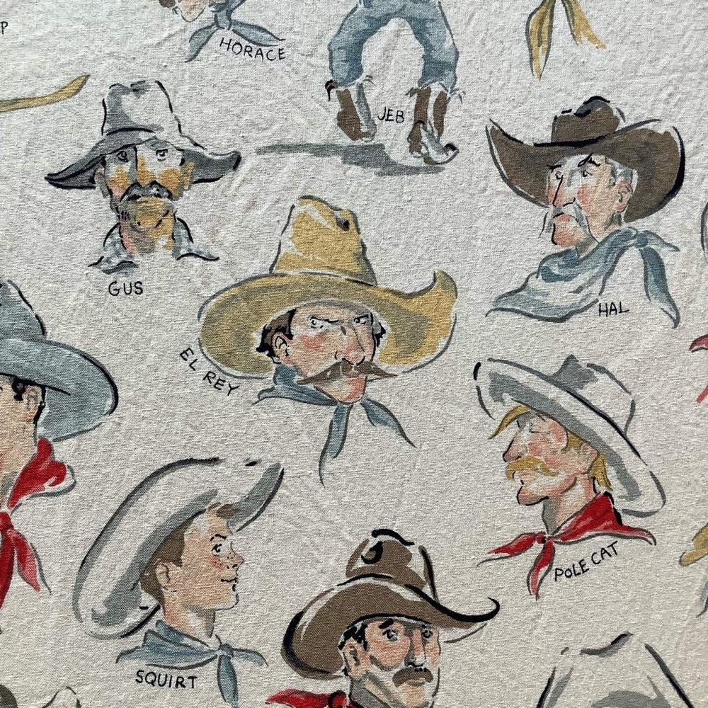 Vintage Alexander Henry Fabric Collection 
The buckaroos